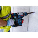 Bosch cordless hammer drill BITURBO GBH 18V-45 C Professional (blue/black, 2x battery ProCORE18V 12.