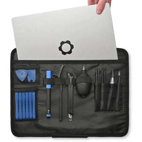 Repair Business Toolkit, 143-teilig (schwarz/blau, für Elektronikreparaturen)