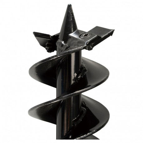 Makita earth drill with pin, 80mm, L 800mm (black)