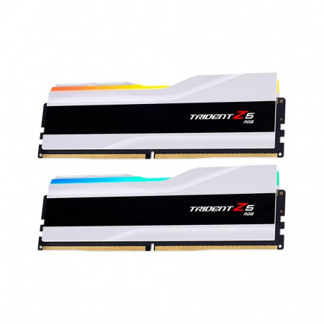 DIMM 64 GB DDR5-6000 (2x 32 GB) Dual-Kit (weiß, F5-6000J3040G32GX2-TZ5RW, Trident Z5 RGB, INTEL XMP)