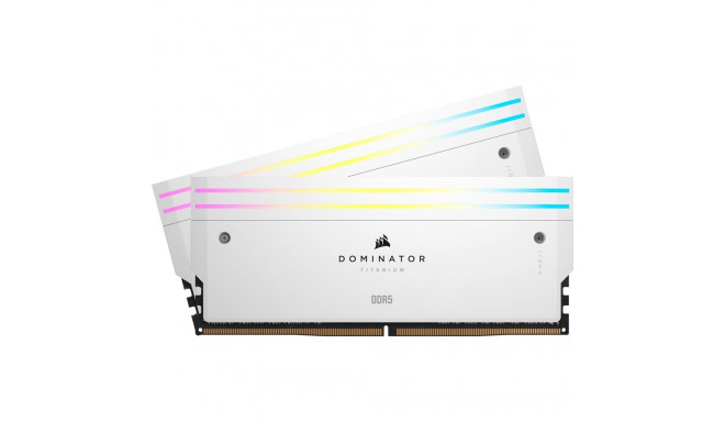 Corsair DDR5 - 32GB - 7200 - CL - 34 (2x 16 GB) dual kit, RAM (white, CMP32GX5M2X7200C34W, Dominator