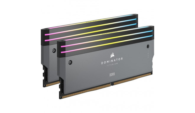 Corsair DDR5 - 32GB - 6000 - CL - 30 (2x 16 GB) dual kit, RAM (grey, CMP32GX5M2B6000Z30, Dominator T