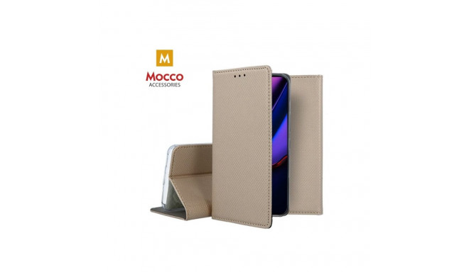 Mocco Smart Magnet Book Case For Apple iPhone 11 Gold