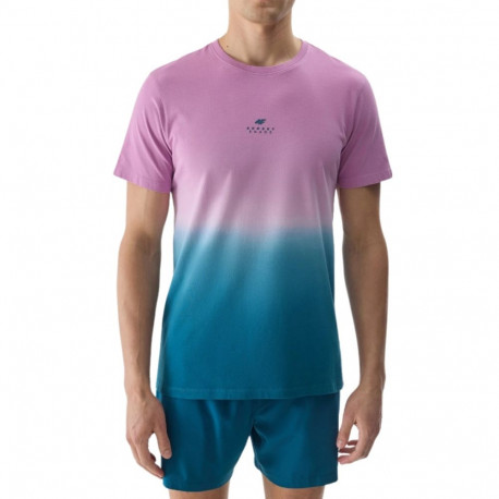 Koszulka męska 4F M1290 fioletowa 4FWSS24TTSHM1290 51S M