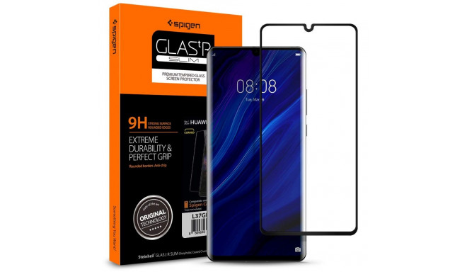 Kaitseklaas Glas.tR Curved, Huawei P30 Pro, Spigen