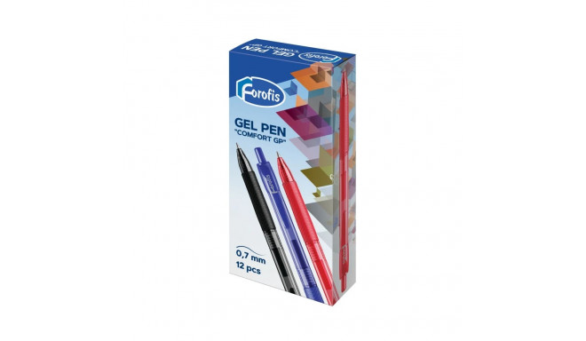 Mechanical gel pen FOROFIS Comfort 0.7mm red