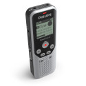 Philips DVT1250 dictaphone Internal memory &amp; flash card Black, Grey