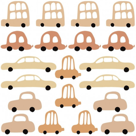 Pastelowe Lovestickers cars boho I
