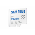 SAMSUNG PRO Endurance 32 GB microSDHC (2022), memory card (white, UHS-I U1, Class 10, V10)