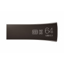 USB raktas SAMSUNG BAR Plus MUF-64BE4/APC 64 GB USB 3.1 Grey
