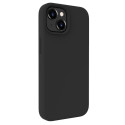 Evelatus Premium Magsafe Soft Touch Silicone Back Cover Case for Apple iPhone 15 Pro Black