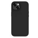 Evelatus Premium Magsafe Soft Touch Silicone Back Cover Case for Apple iPhone 15 Pro Black