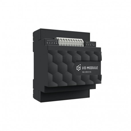 digitaalsete sisendite moodul (8 sisendit) ja releeväljundid (8 väljundit) Grenton / paigaldus DIN-s
