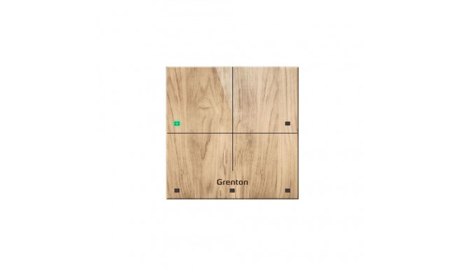 GRENTON TOUCH PANEL/ 4 TOUCH FIELDS/ TF-BUS/ LIGHT WOODEN FRONT