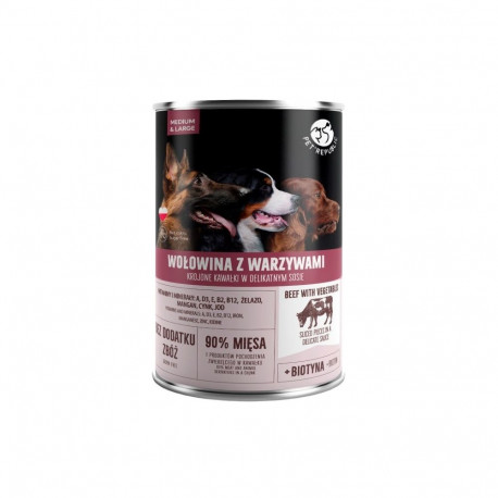 PET REPUBLIC Adult Medium & Large Beef with vegetables - wet dog food - 1250g