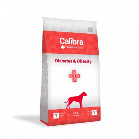 CALIBRA Veterinary Diets Dog Diabetes&Obesity kuiv koeratoit 12kg
