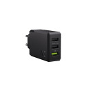 Green Cell CHARGC03 mobile device charger Black Indoor