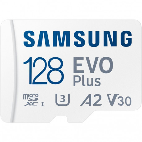 "CARD 128GB Samsung EVO PLUS microsdxc UHS-I U3 inkl. SD Adapter"