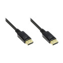 "GoodConnections DisplayPort 1.2 (ST-ST) 2m Anschlusskabel 4K 60Hz Schwarz"