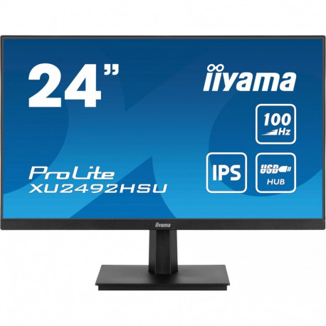 "60,5cm/23,8"" (1920×1080) iiyama ProLite XU2492HSU-B6 16:9 IPS 0,4 ms (MPRT) 100Hz HDMI DisplayPort