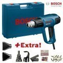 Bosch Power Heat Gun GHG 660 LCD SET blue