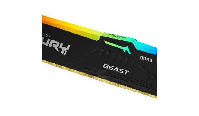 Kingston Technology FURY Beast 8GB 6000MT/s DDR5 CL36 DIMM RGB EXPO