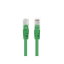 PATCHCORD CAT.5E UTP 0.5M GREEN FLUKE PASSED LANBERG