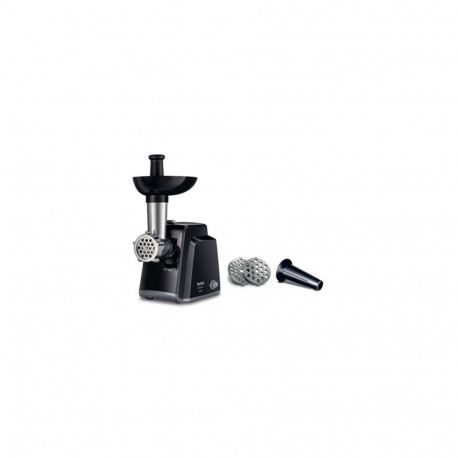 Tefal NE105838 mincer 1400 W Black, Stainless steel