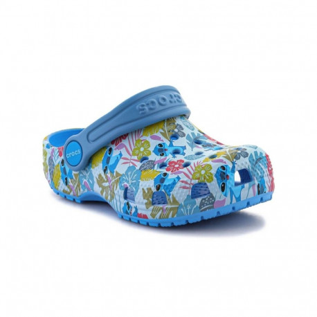 Crocs Toddler's Disney Stitch Classic Clog Jr 209471-4TB flip-flops (EU 24/25)