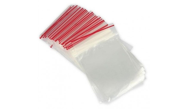 Grip plastic bags 40x60mm 100pcs