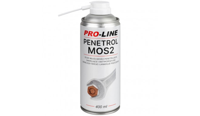 Strongly penetrating rust remover PENETROL MoS2 PRO-LINE spray 400ml