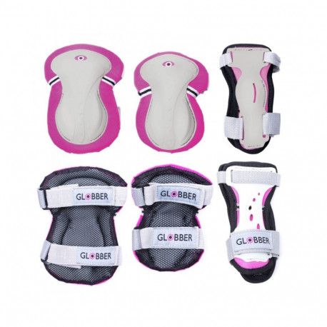 Globber küünarnuki- ja põlvekaitsmed kaitsvad junior sügavroosa XS Range B (25-50kg), 541-110 | Glob