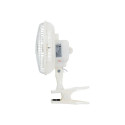 Adler | Fan with clip | AD 7317 | Table Fan | White | Diameter 15 cm | Number of speeds 2 | 30 W | N