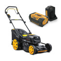 MoWox | 62V Excel Series Cordless Lawnmower | EM 5162 SX-Li | Mowing Area 900 m² | 4000 mAh | Batter