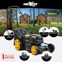 MoWox | 62V Excel Series Cordless Lawnmower | EM 5162 SX-Li | Mowing Area 900 m² | 4000 mAh | Batter