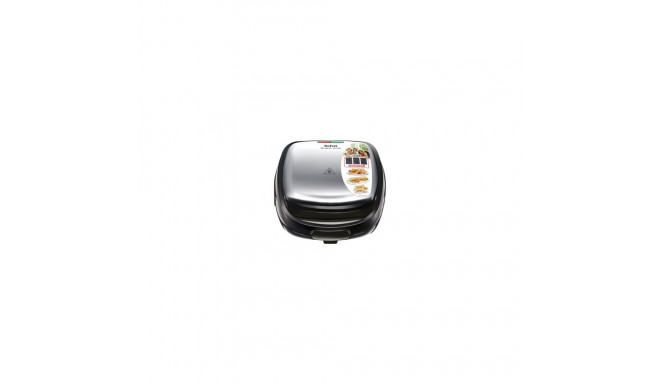 TEFAL Sandwich Maker | SW342D38 | 700 W | Number of plates 3 | Black/Stainless Steel