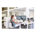 Fellowes arm for 2 monitors -  Platinum black | Fellowes