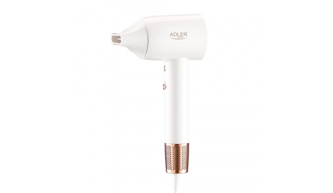 Adler Hair Dryer | SUPERSPEED AD 2272 | 1800 W | Number of temperature settings 3 | Ionic function |