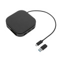 Targus | Universal DisplayLink USB-C Dual Monitor Travel Docking Station, 80W | HDMI ports quantity 