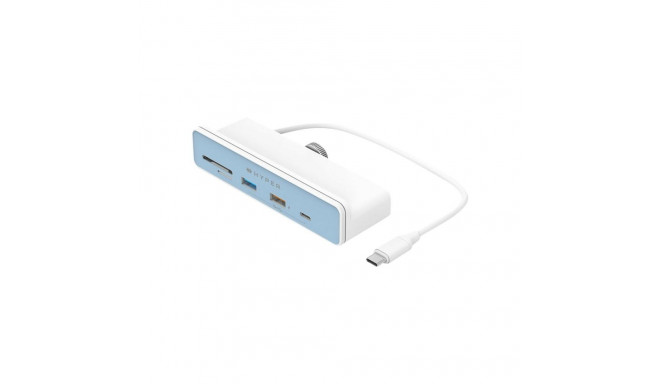 Hyper | HyperDrive USB-C 6-in-1 vormisobiv jaotur 4K HDMI-ga iMac 24" jaoks | HDMI portide arv 1