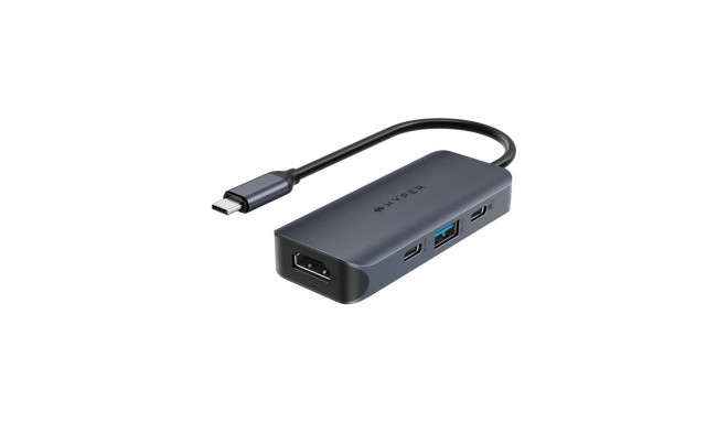 Hyper | HyperDrive Next 4 Port USB-C jaotur | HD4001GL | HDMI portide arv 1