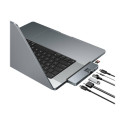 Hyper | HyperDrive DUO PRO 7-in-2 USB-C Hub for MacBook Air/Pro 2016-2020 | Ethernet LAN (RJ-45) por