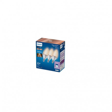 Philips nutikas WiFi küünal C37, 3 tk komplekt | E14 | 4.9 W | reguleeritav valge