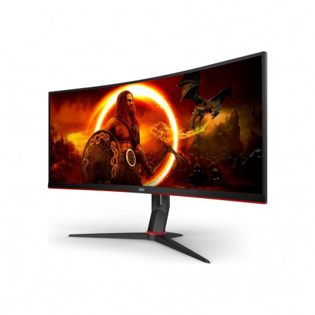 AOC | Gaming Monitor | CU34G2XP/BK | 34 " | VA | 21:9 | 180 Hz | 1 ms | 3440 x 1440 pixels | HDMI po