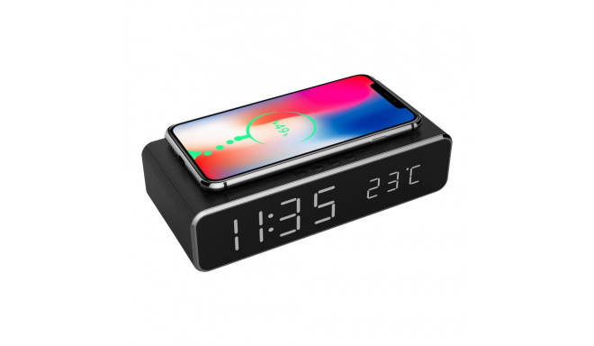 Gembird | Digital alarm clock with wireless charging function | DAC-WPC-01 | Wireless connection