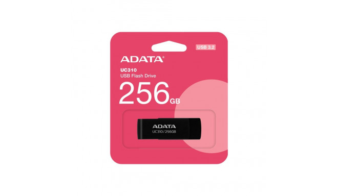 ADATA | USB Flash Drive | UC310 | 256 GB | USB 3.2 Gen1 | Black