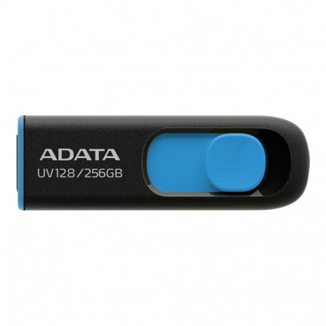 ADATA USB-mälupulk UV128 256GB USB Type-A, must/sinine