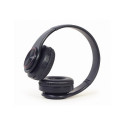 Gembird | BHP-LED-01 | Stereo Headset with LED Light Effects | Bluetooth | On-Ear | Wireless | Black