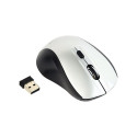 Gembird | Optical Mouse | MUSW-4B-02-BS | Wireless | USB | Black/silver