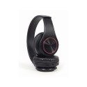 Gembird | BHP-LED-01 | Stereo Headset with LED Light Effects | Bluetooth | On-Ear | Wireless | Black